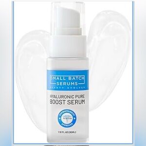 Pure Hyaluronic Acid Anti Aging Face Serum for Women - For Dull, Dry